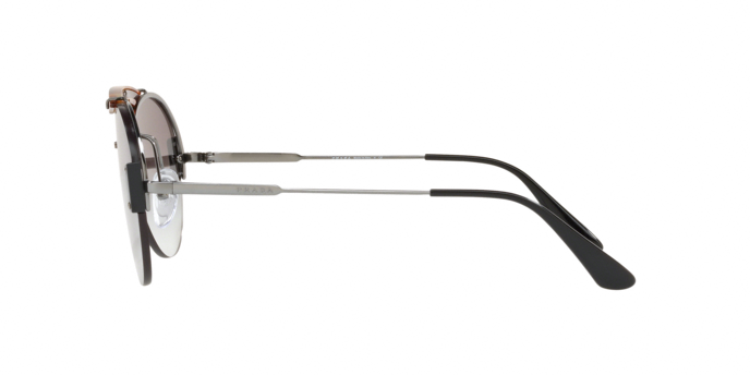 Prada Metal Plaque Evolution Unisex Sunglasses SPR 62U 2990A7 PR62 3