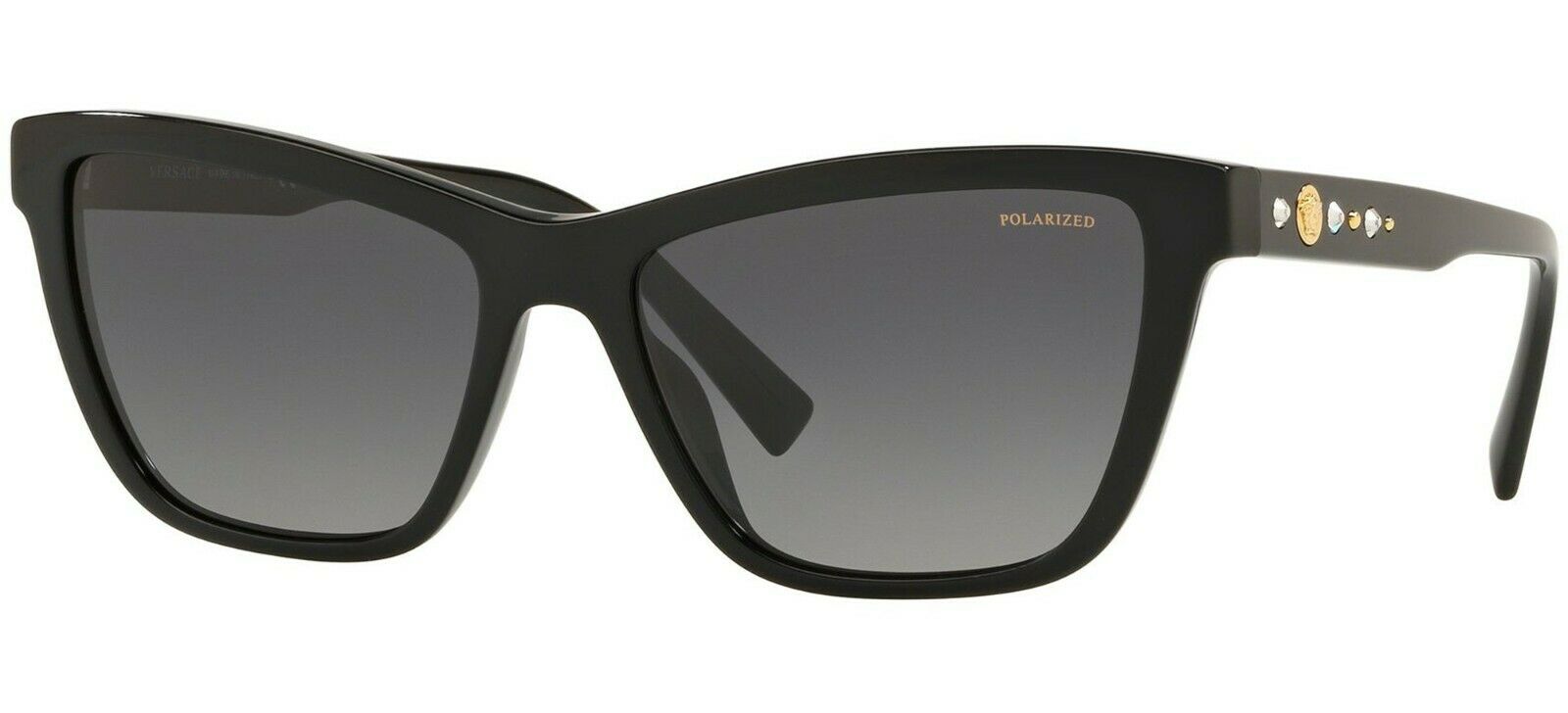 Versace Medusa Studs Unisex Sunglasses VE 4354B GB1/T3