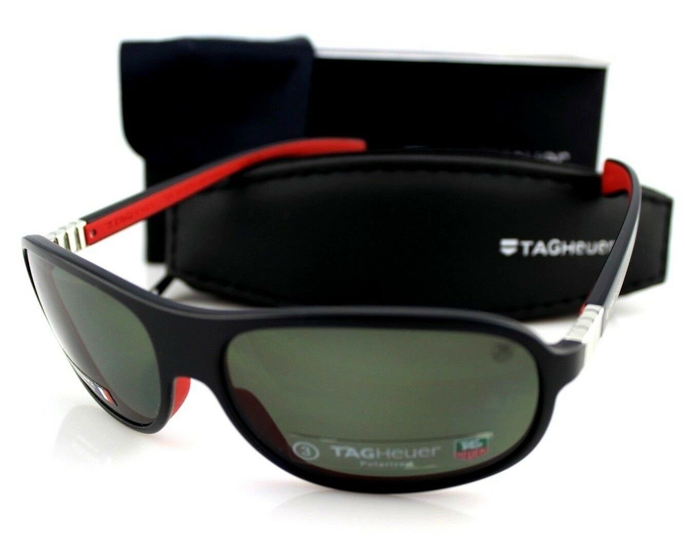 TAG Heuer Legend Polarized Unisex Sunglasses TH 9301 102 64mm