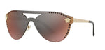 Versace Glam Medusa Unisex Sunglasses VE 2161-B 1252/W6 434434 2