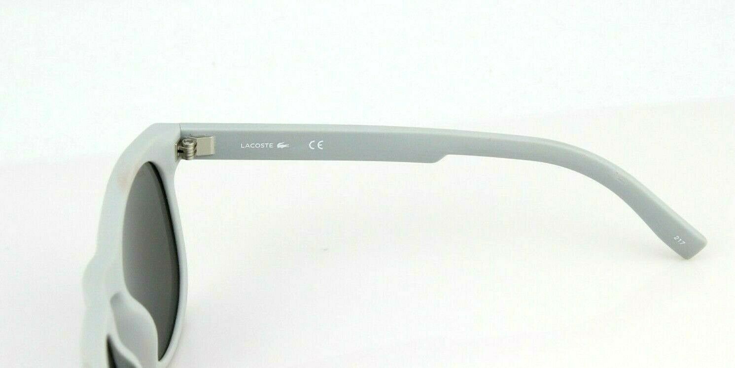 New Genuine LACOSTE SUNS Matte Grey Green Mirror Lens Sunglasses L868S 0035