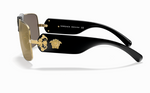 Versace Squared Baroque Unisex Sunglasses VE 2207Q 10025 2