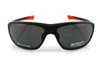 TAG Heuer 27 Degrees Wrap Unisex Polarized Sunglasses TH 6023 802 65mm 1