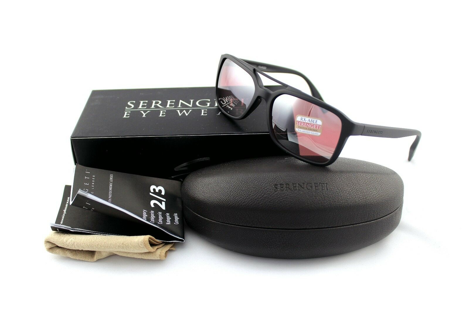 Serengeti Renzo BI Photochromic Polarized Unisex Sunglasses 8625 1