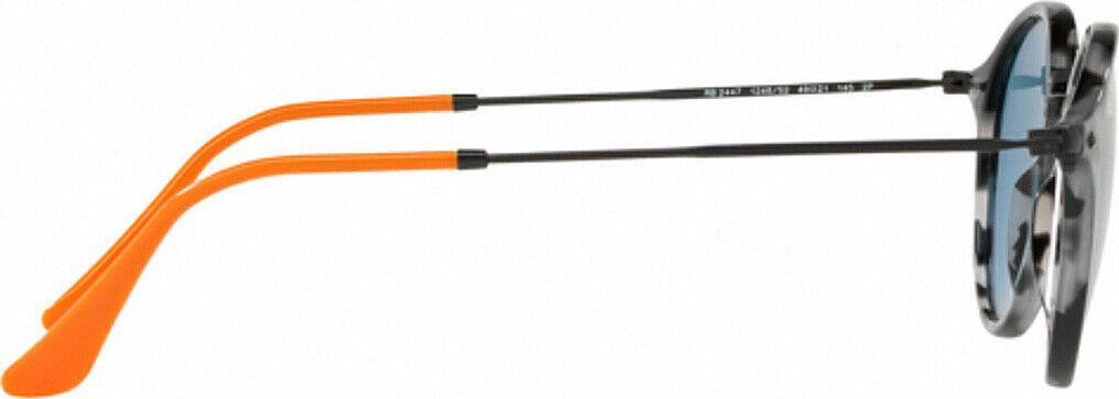 Ray-Ban Round Fleck Polarized Unisex Sunglasses RB2447 124652 5