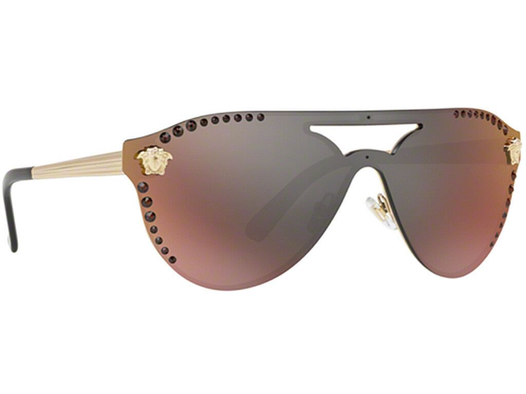 Versace Glam Medusa Unisex Sunglasses VE 2161-B 1252/W6 434434 4