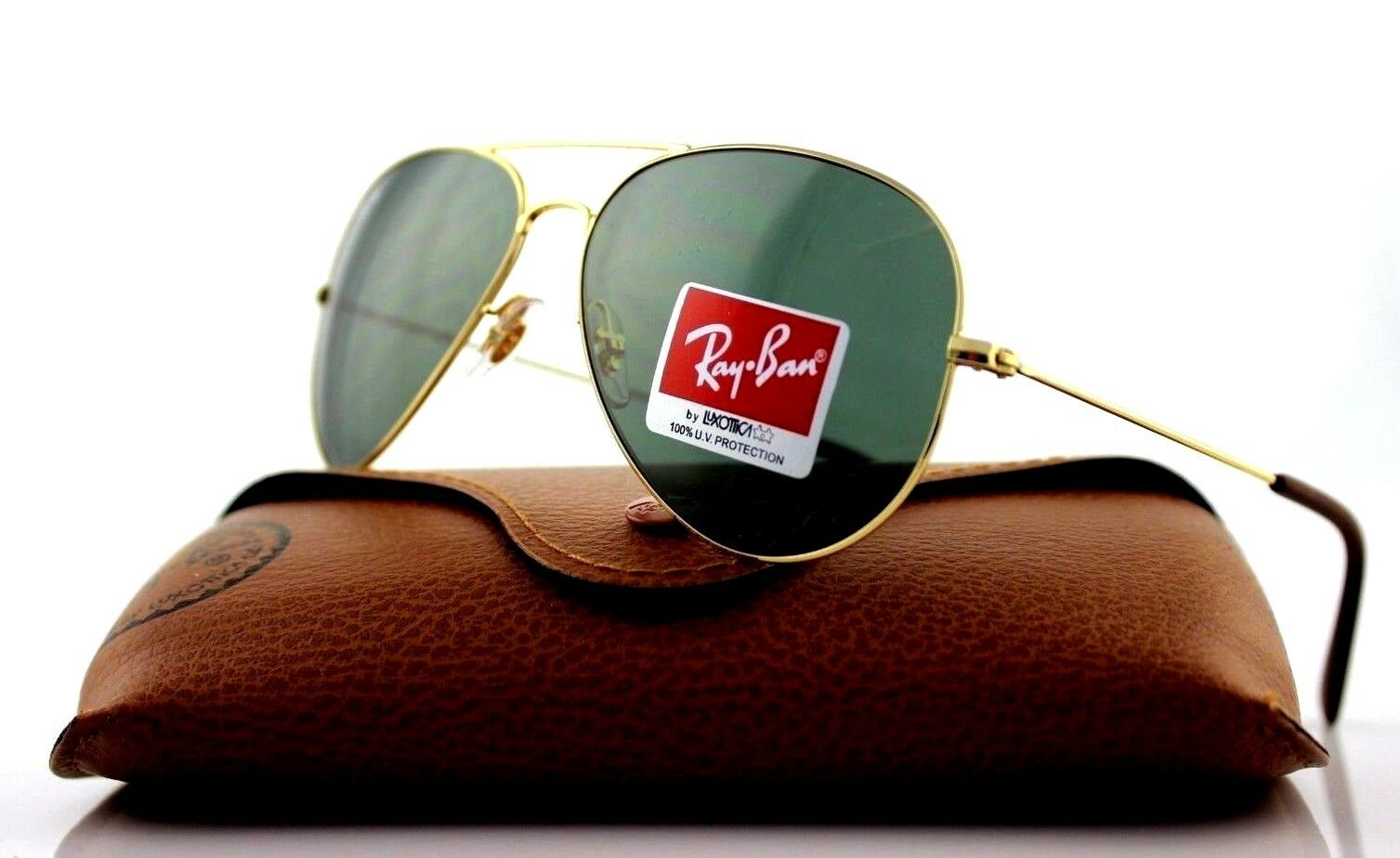 Ray-Ban Unisex Sunglasses RB 3558 001/71 58 MM