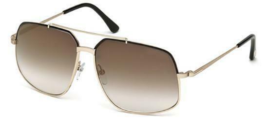 Tom Ford Ronnie Unisex Sunglasses TF 439 FT 0439 01G