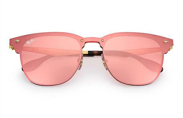 Ray-Ban Blaze Clubmaster Unisex Sunglasses RB 3576N 043/E4 1