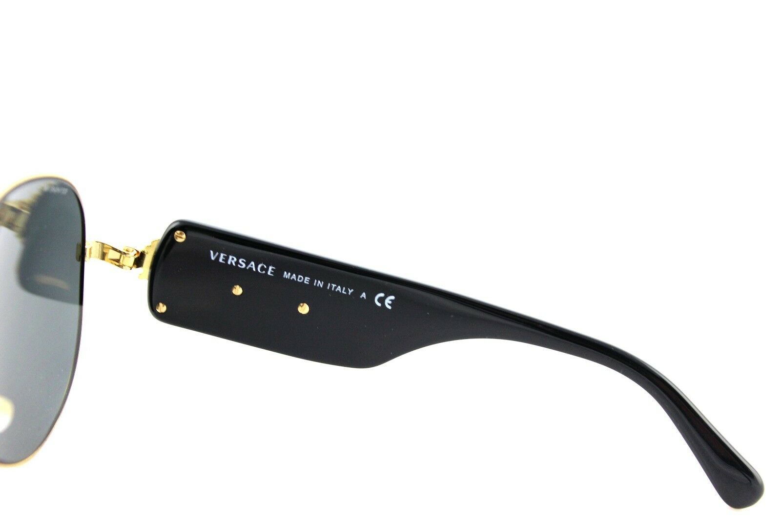 Versace Runway Medusa Aviator Unisex Sunglasses VE 2150Q 1002/87 8