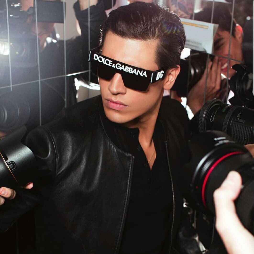 Dolce & Gabbana DG Logo Unisex Sunglasses 2233 01/87 1