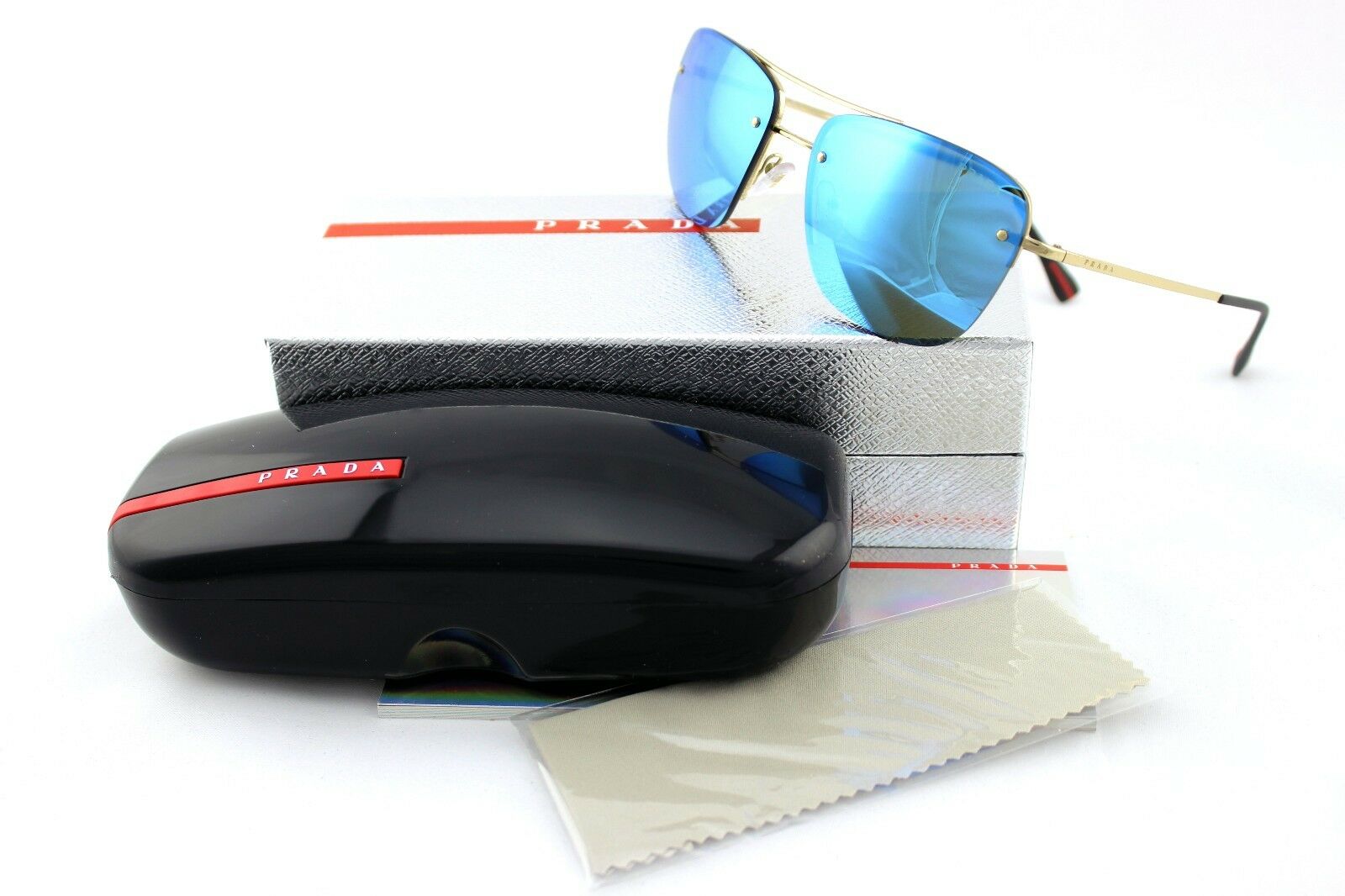 Prada Sport Unisex Sunglasses SPS 52R ZVN 5M2 1