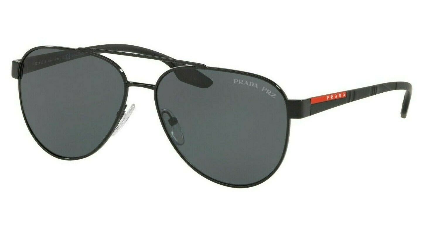 Prada Linea Rossa Polarized Unisex Sunglasses PS 54TS SPS 54T 1