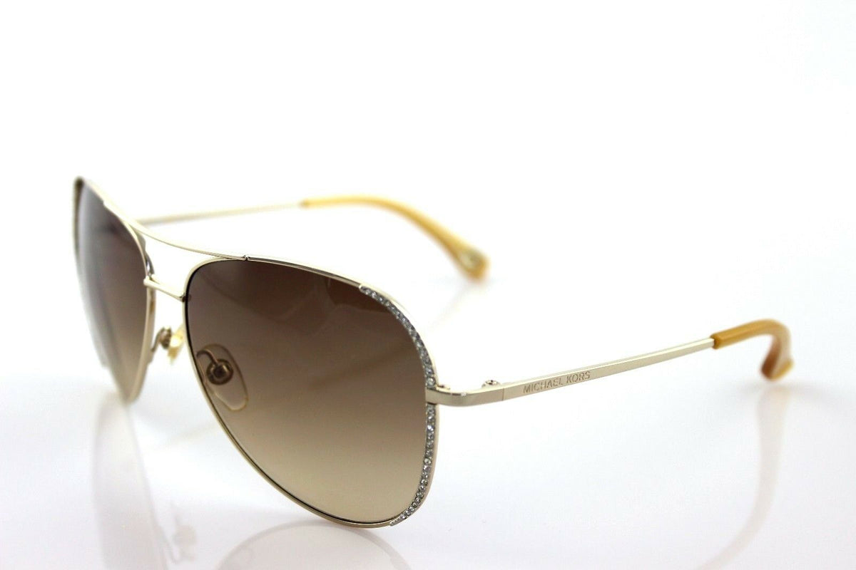 RARE Genuine MICHAEL KORS Sadie Ladies Metal Aviator Sunglasses MK M 2062 S 717