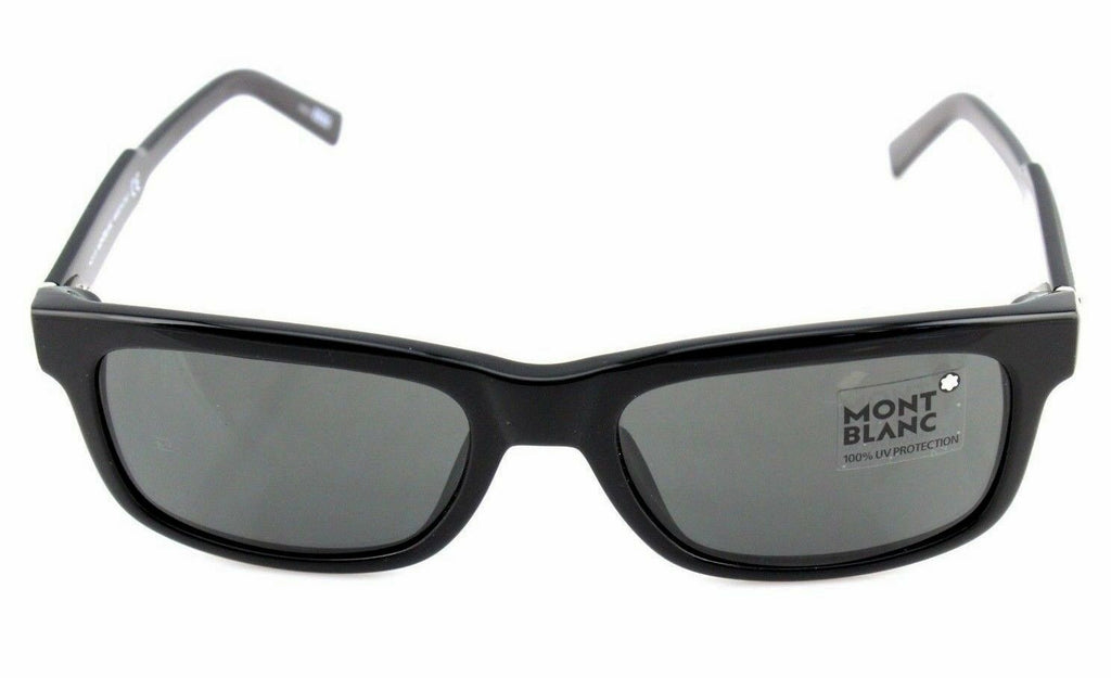Mont Blanc Classiy Zeiss Unisex Sunglasses MB 653S 01N 2