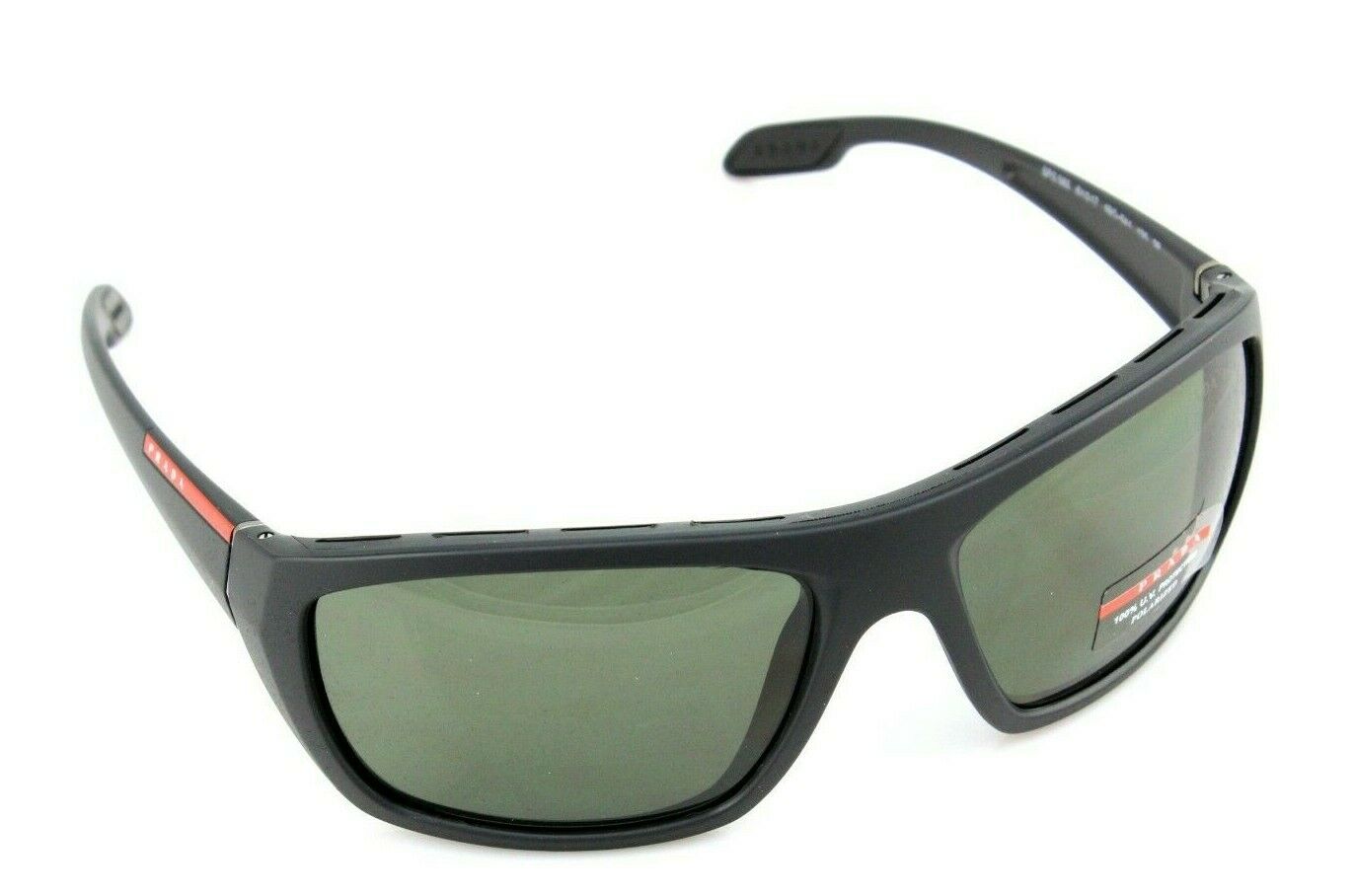 Prada Linea Rossa Polarized Unisex Sunglasses SPS 06S 1BO 5X1 PS 06SS 4