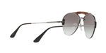 Prada Metal Plaque Evolution Unisex Sunglasses SPR 62U 2990A7 PR62 4