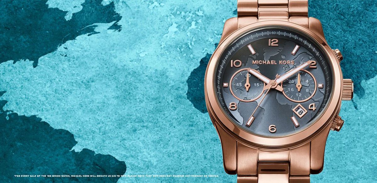 NEW Authentic Michael Kors Hunger Stop Oversized Runway Rose Gold Men Watch MK8358