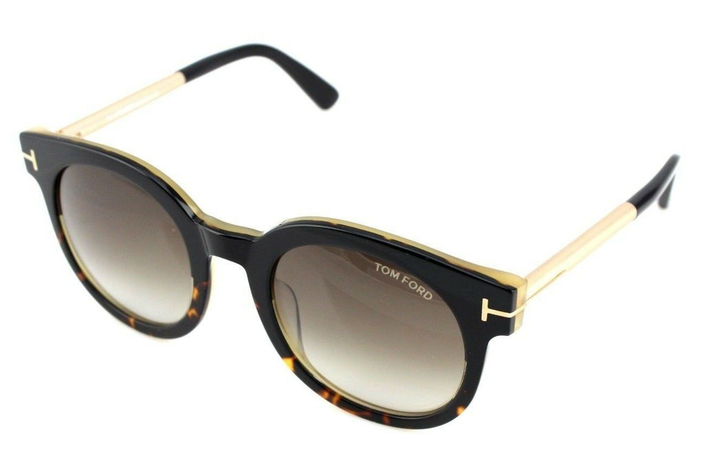 Tom Ford Janina Unisex Sunglasses TF 435 FT 0435 01K 2
