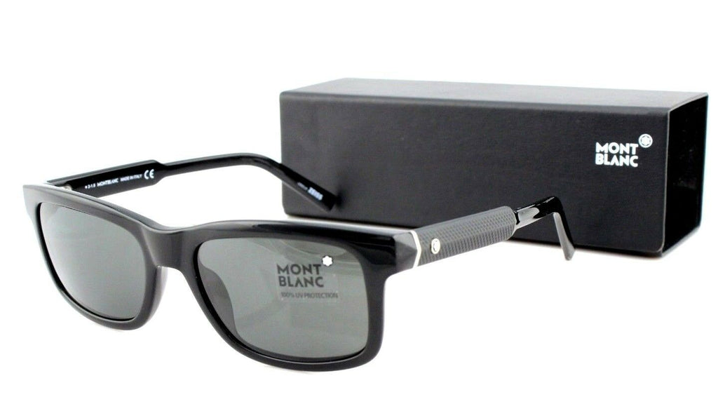 Mont Blanc Classiy Zeiss Unisex Sunglasses MB 653S 01N 7