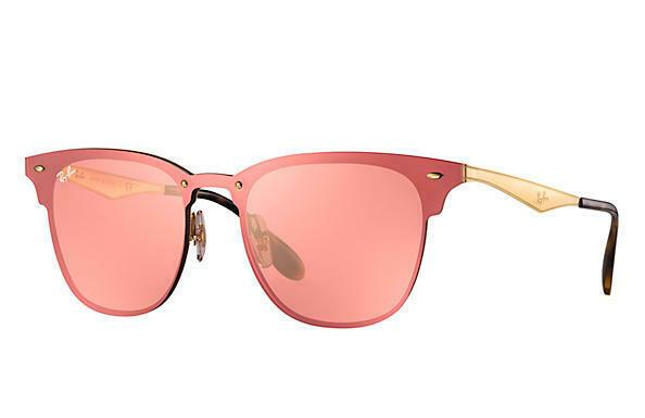 Ray-Ban Blaze Clubmaster Unisex Sunglasses RB 3576N 043/E4