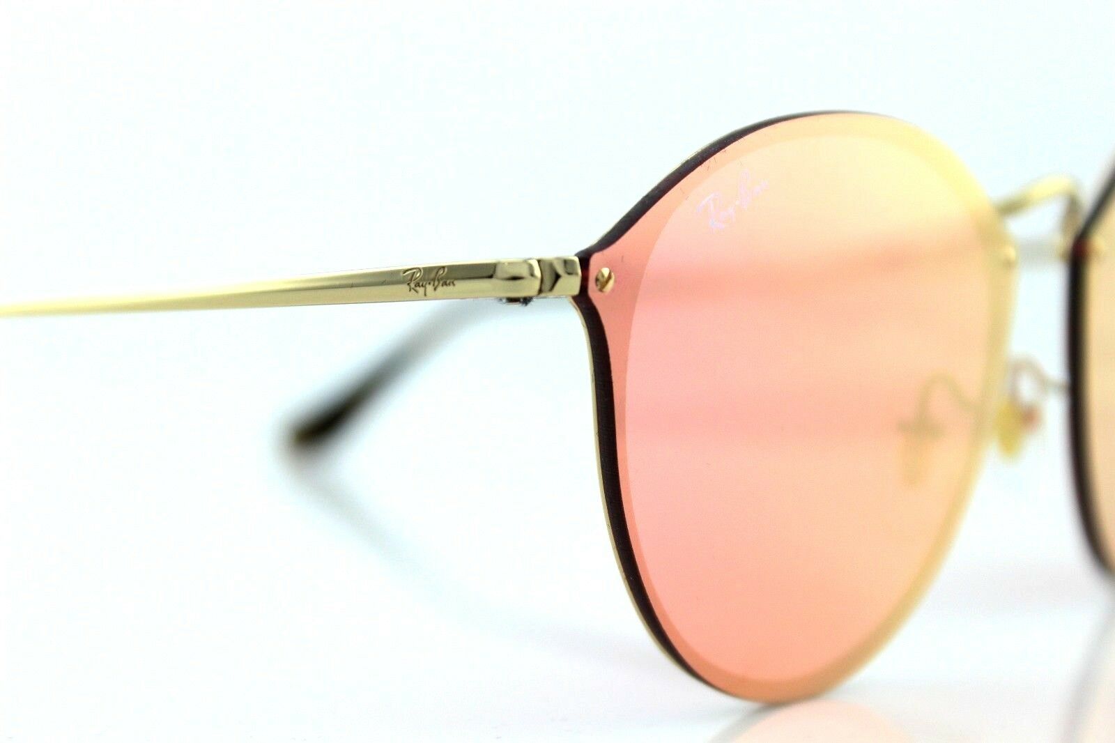 Ray-Ban Blaze Round Unisex Sunglasses RB 3574N 001/E4 5