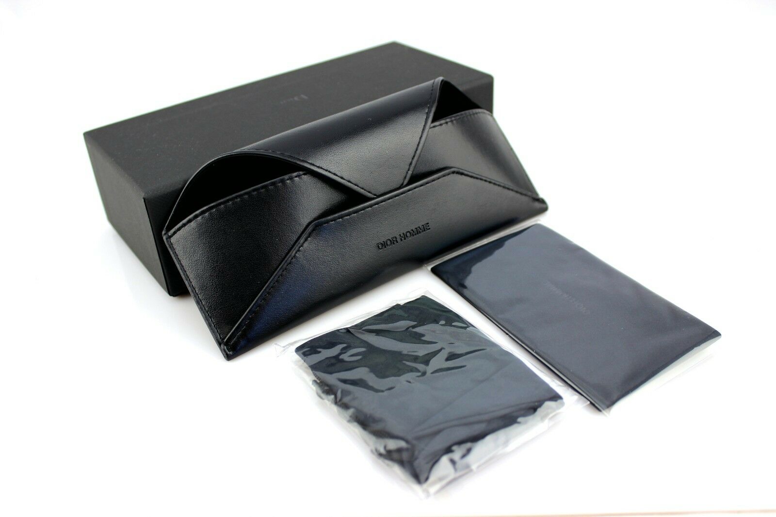 Christian DIOR Homme 0210S Black Round Sunglasses S8JY1