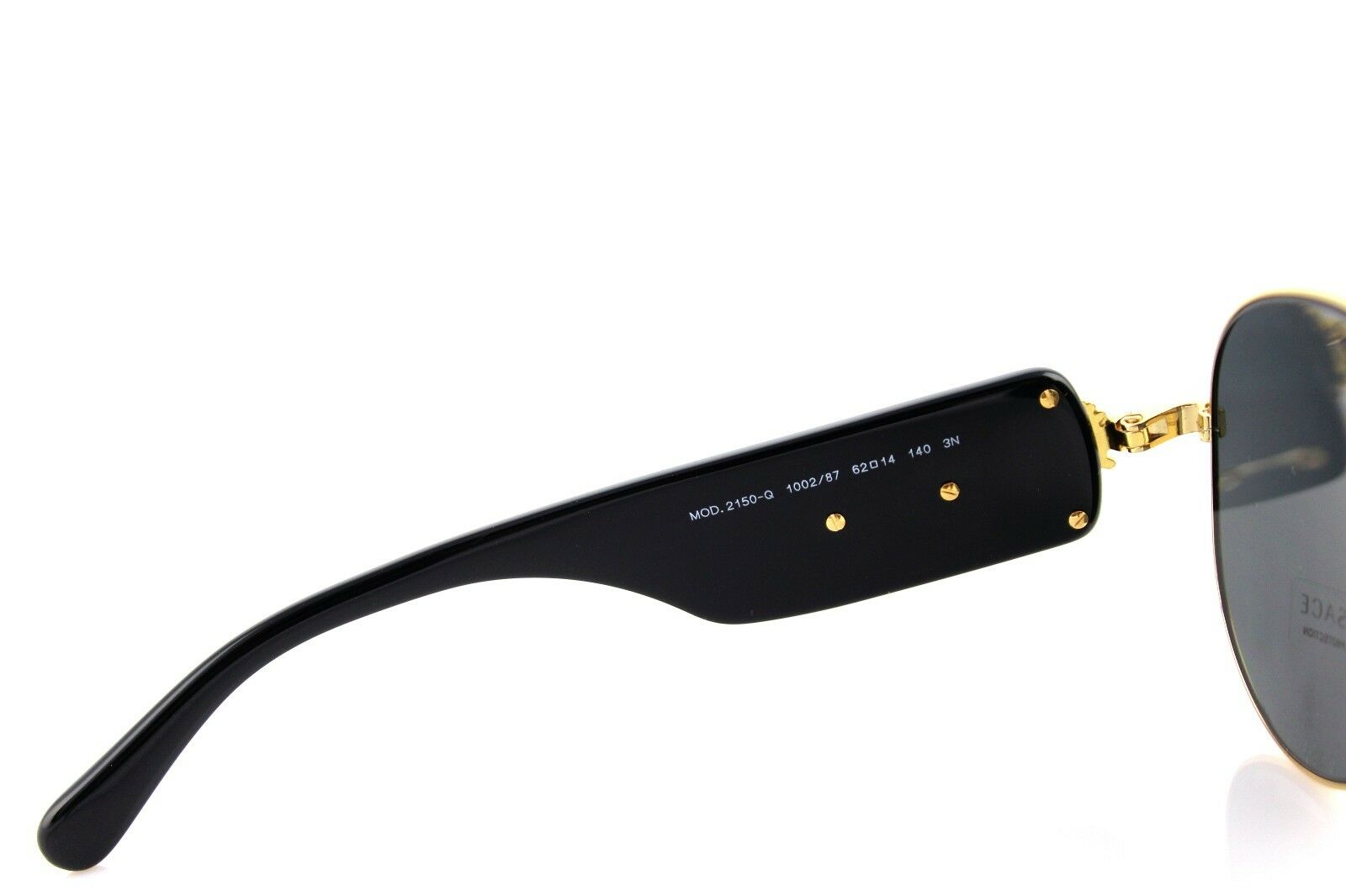 Versace Runway Medusa Aviator Unisex Sunglasses VE 2150Q 1002/87 7