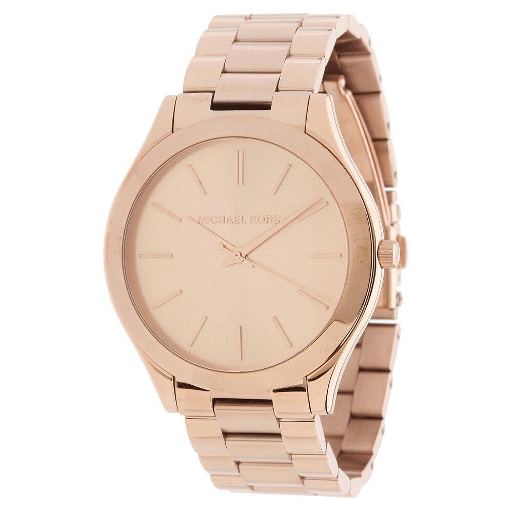 Michael Kors Slim Runway Rose Gold Tone Women's Watch MK3197