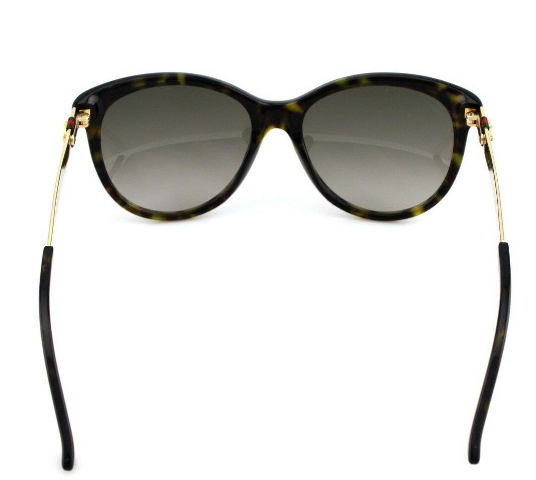 RARE NEW Genuine GUCCI Dark Havana Gold Brown Sunglasses GG 3784/S ANT HA