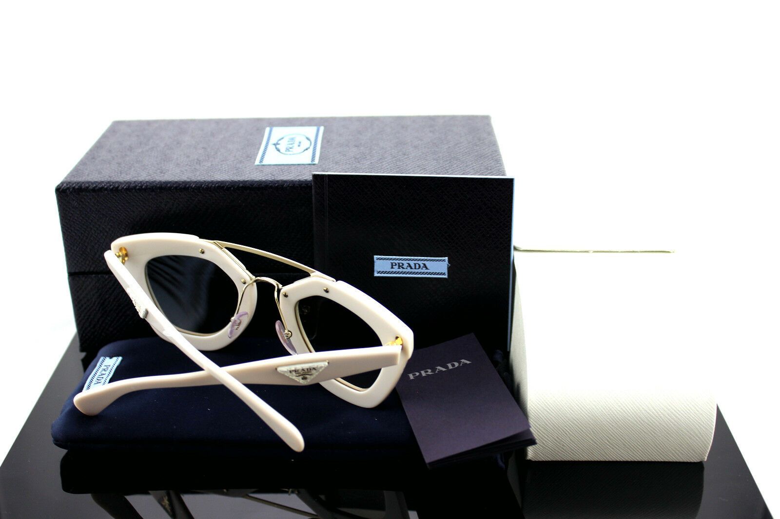 Prada Milano Women's Sunglasses SPR 14S PR 14SS UFP 2