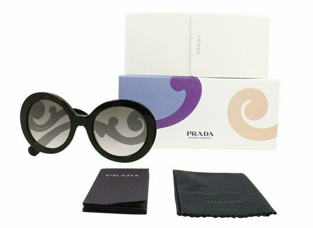 Prada Minimal Barouqe Women's Sunglasses SPR 08T 2AU0A7 PR 08TS