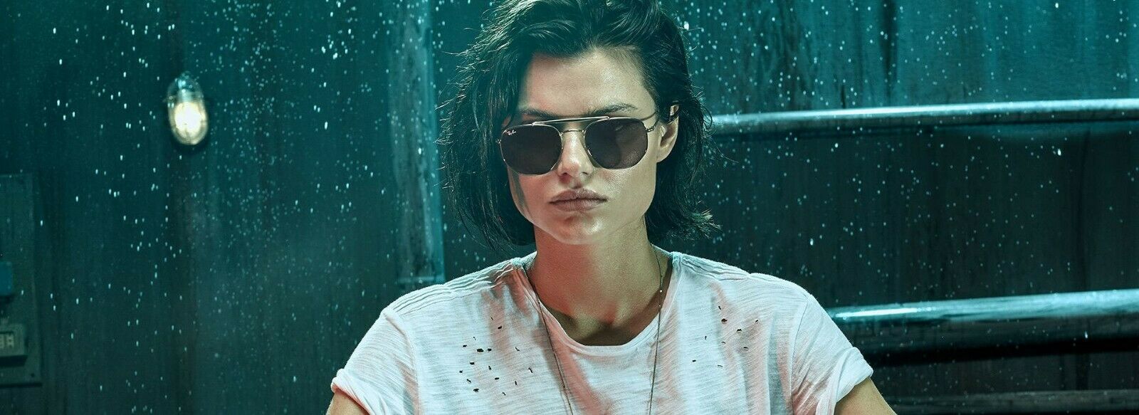 Ray-Ban Marshal Hexagonal Unisex Sunglasses RB3648 91034M 4