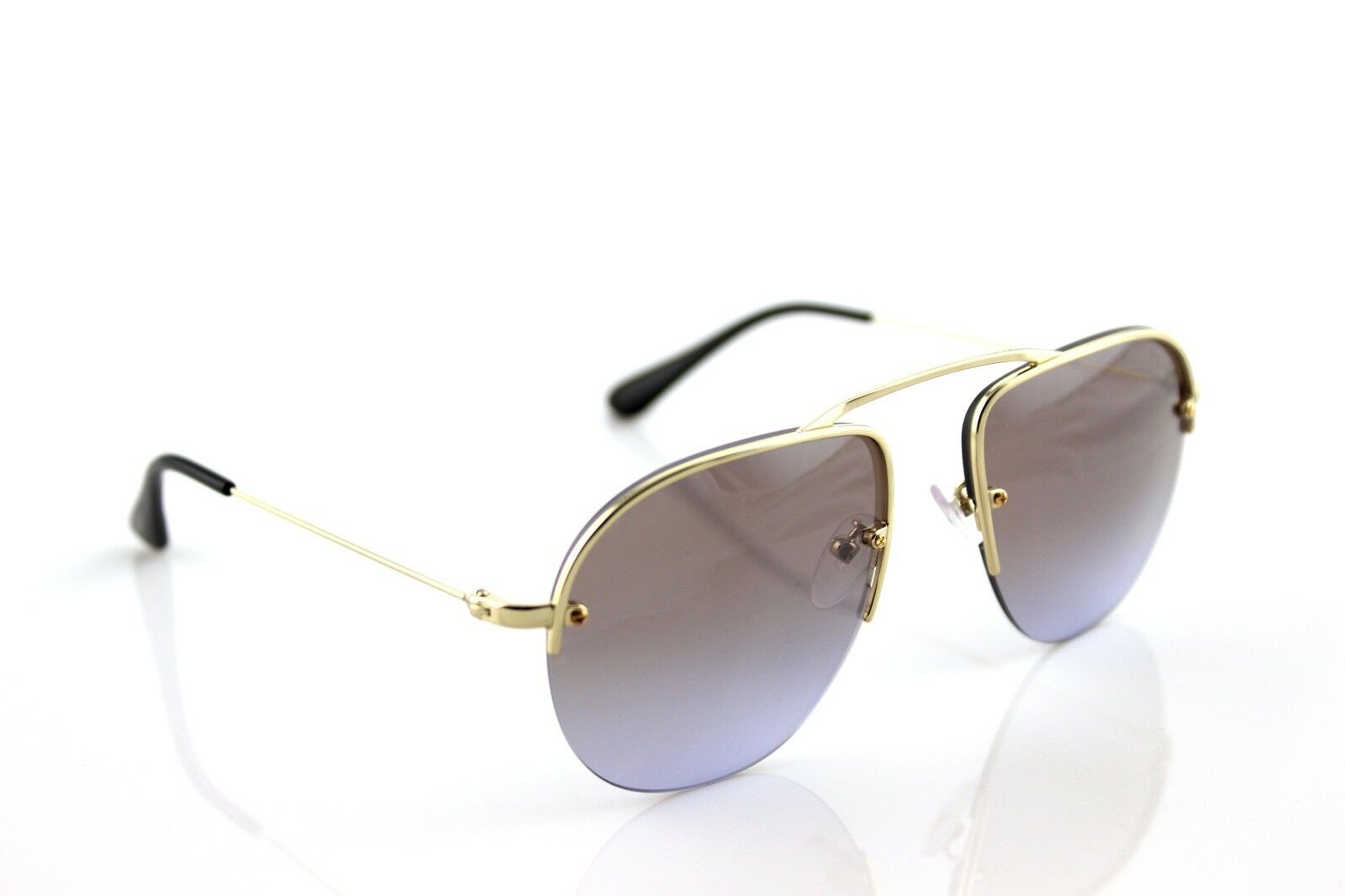 Prada Teddy Unisex Sunglasses SPR 58O ZVN 2H2 58OS 3