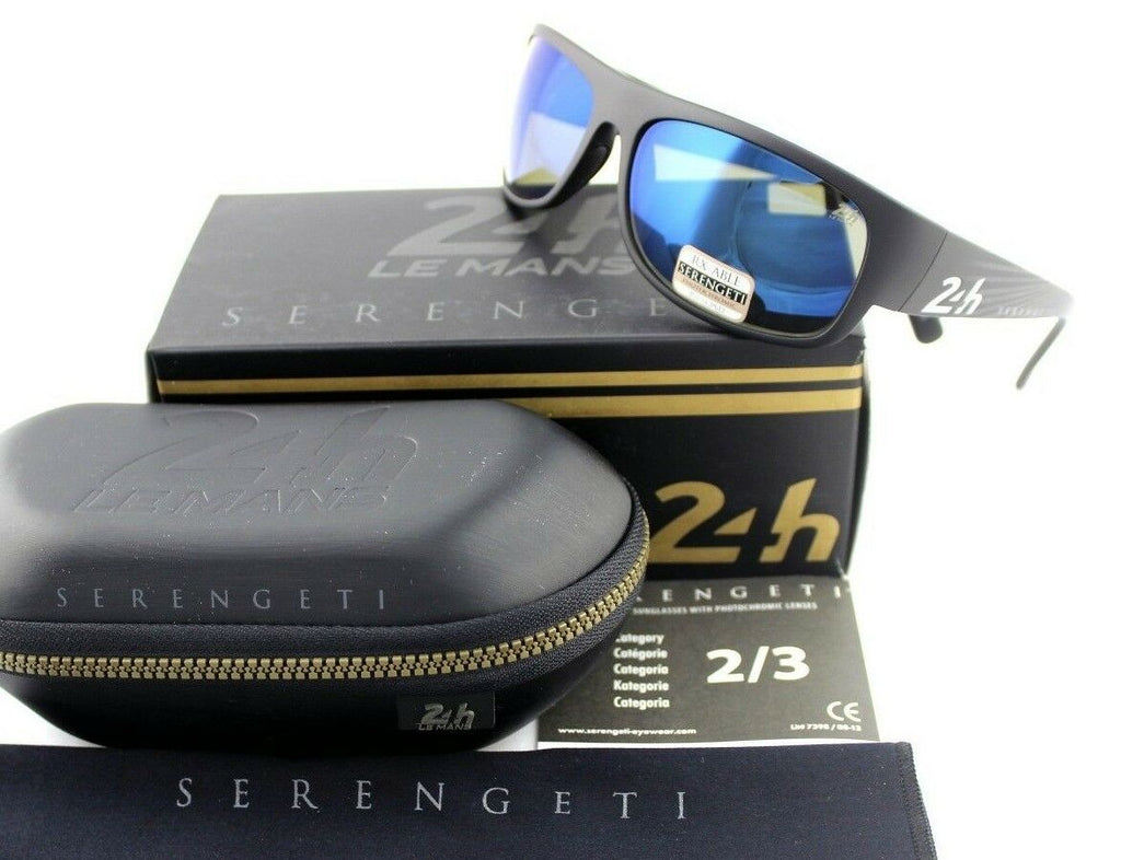 Serengeti Le Mans 24h 13629 Photochromic 555NM Polarized Unisex Sunglasses 8511