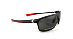 TAG Heuer 27 Degrees Wrap Unisex Polarized Sunglasses TH 6023 802 65mm 2
