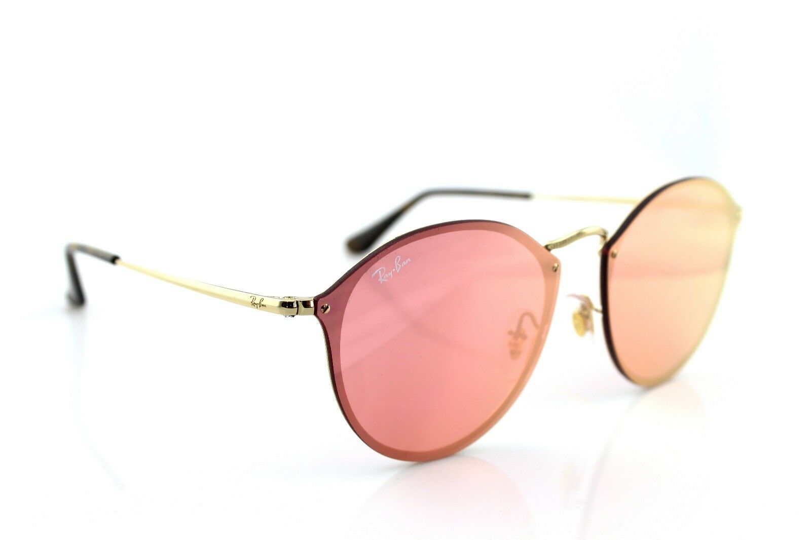 Ray-Ban Blaze Round Unisex Sunglasses RB 3574N 001/E4 2