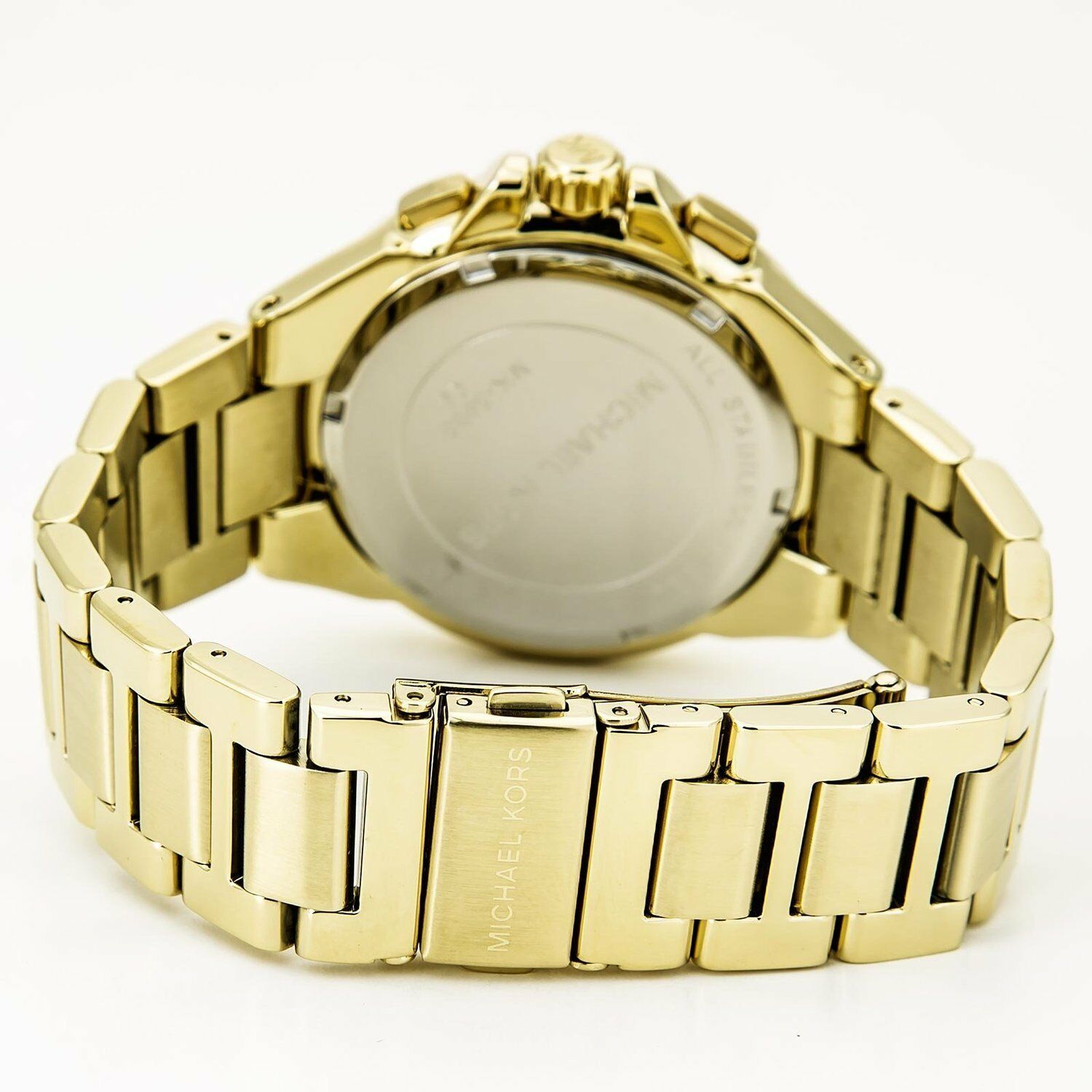 NEW Authentic Michael Kors Camille Gold Stainless Steel Ladies Watch Mk5635