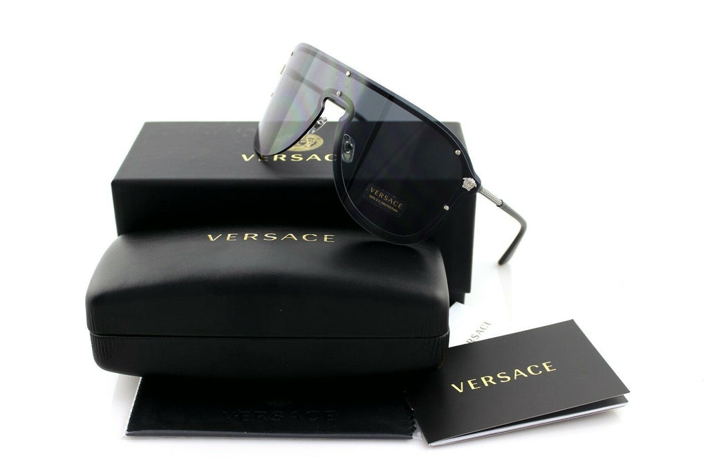 Versace #Frenergy Visor Women's Sunglasses VE 2180 1000/87 1