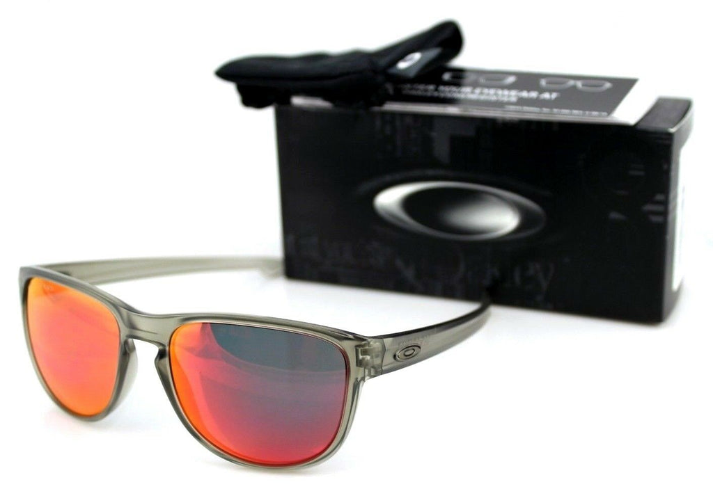 Oakley Silver Polarized Unisex Sunglasses OO 9342 03 7