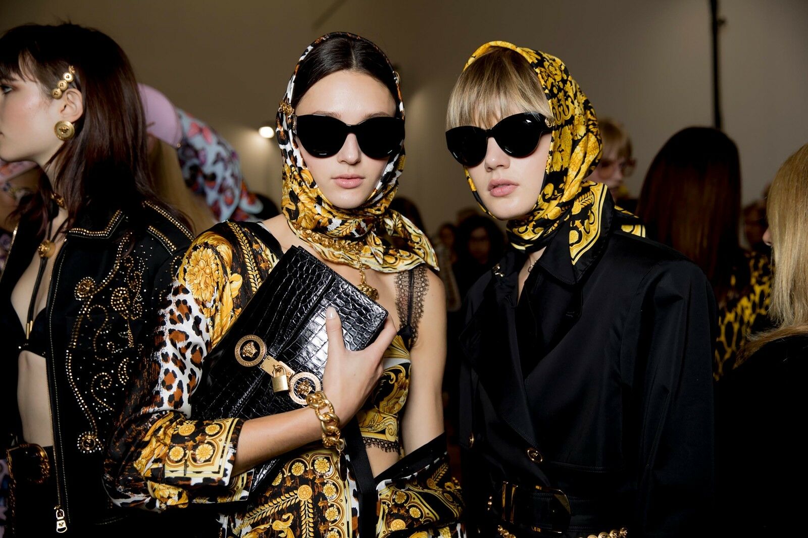 Versace Tribute Collection Women's Sunglasses VE 4353 GB1/87 2