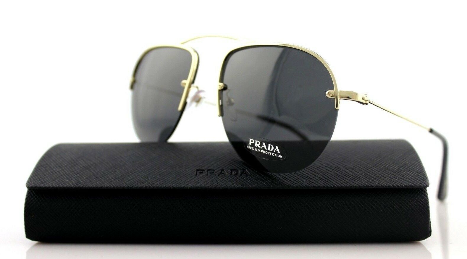 Prada Teddy Unisex Sunglasses SPR 58O ZVN-5S0 PR 58OS 1