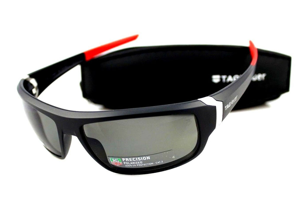TAG Heuer Racer Precision Polarized Unisex Sunglasses TH 9221 108 64mm