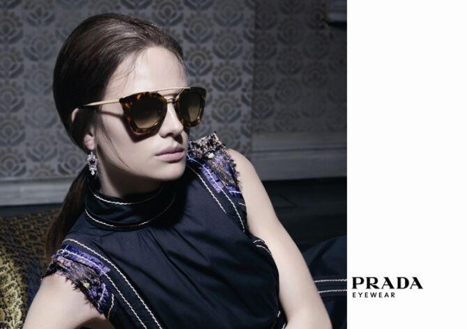 Prada Cinema Collection Women's Sunglasses SPR 09Q 2AU 6S1 PR 09QS 4