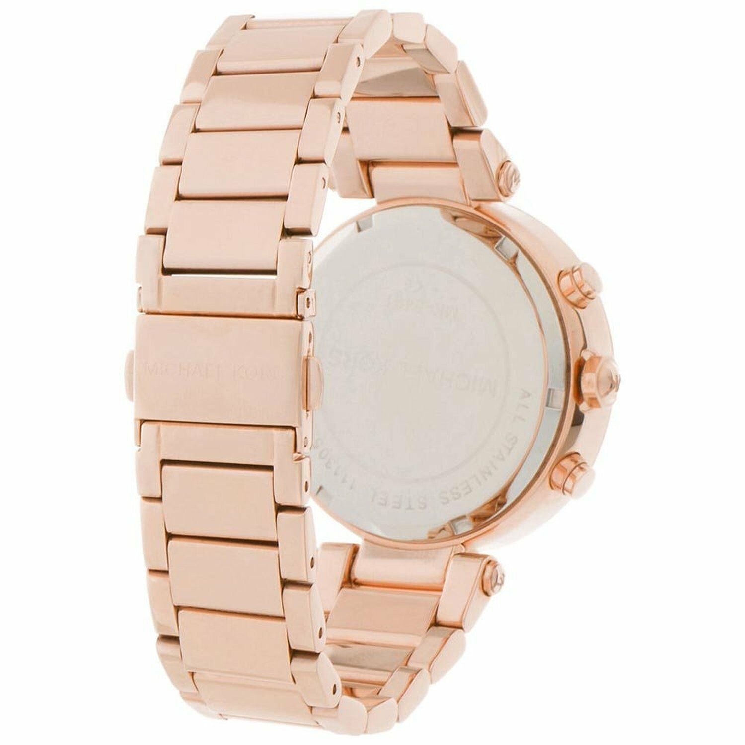 Michael Kors Parker Chronograph Rose Gold-Tone Ladies Watch MK5491