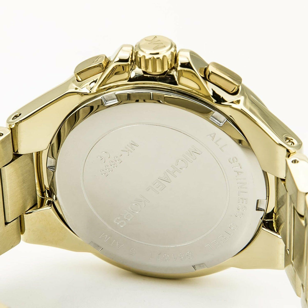 NEW Authentic Michael Kors Camille Gold Stainless Steel Ladies Watch Mk5635
