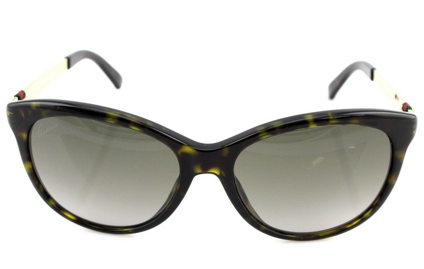 RARE NEW Genuine GUCCI Dark Havana Gold Brown Sunglasses GG 3784/S ANT HA