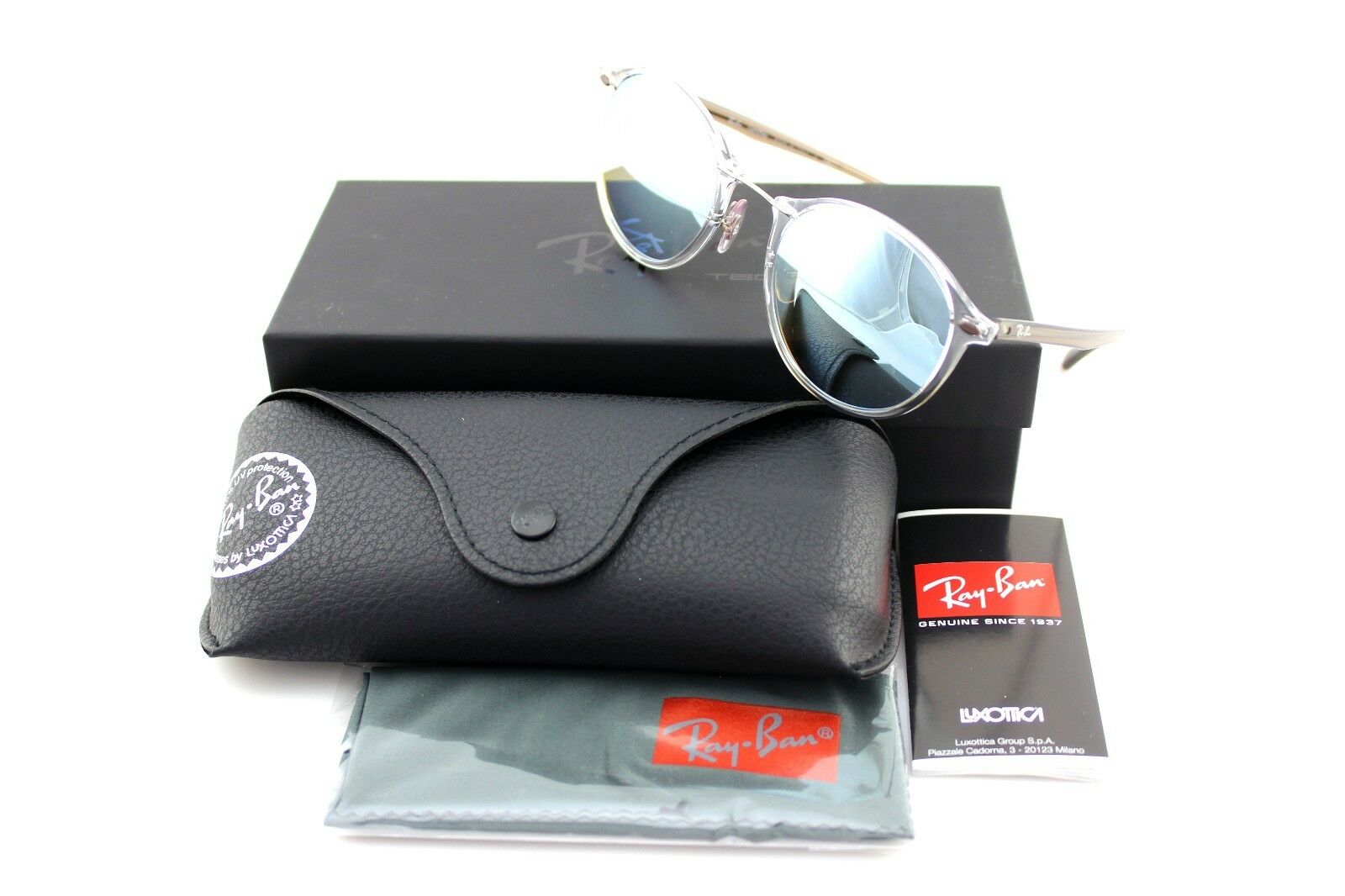 Ray-Ban Round II Light Ray Unisex Sunglasses RB 4242 6290/B8 1