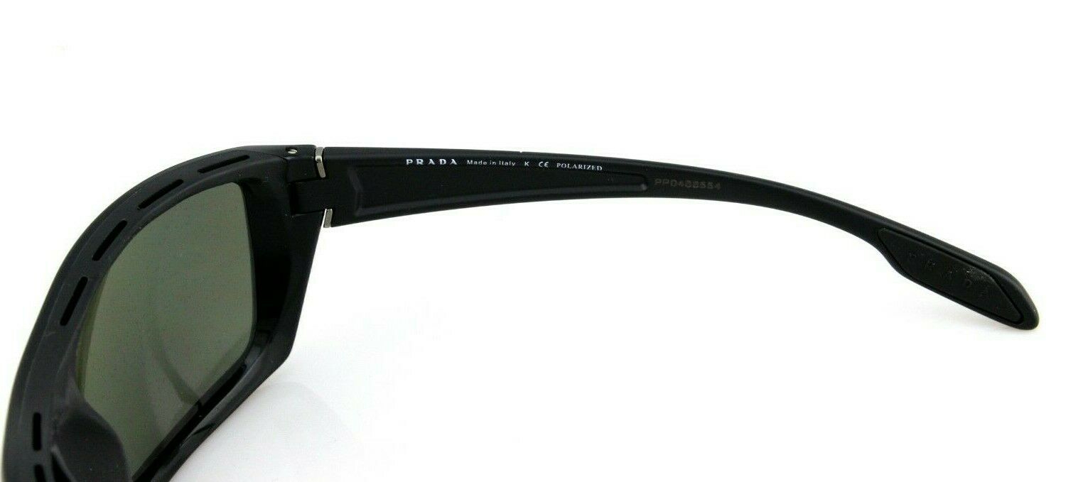 Prada Linea Rossa Polarized Unisex Sunglasses SPS 06S 1BO 5X1 PS 06SS 7