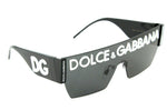 Dolce & Gabbana DG Logo Unisex Sunglasses 2233 01/87 5